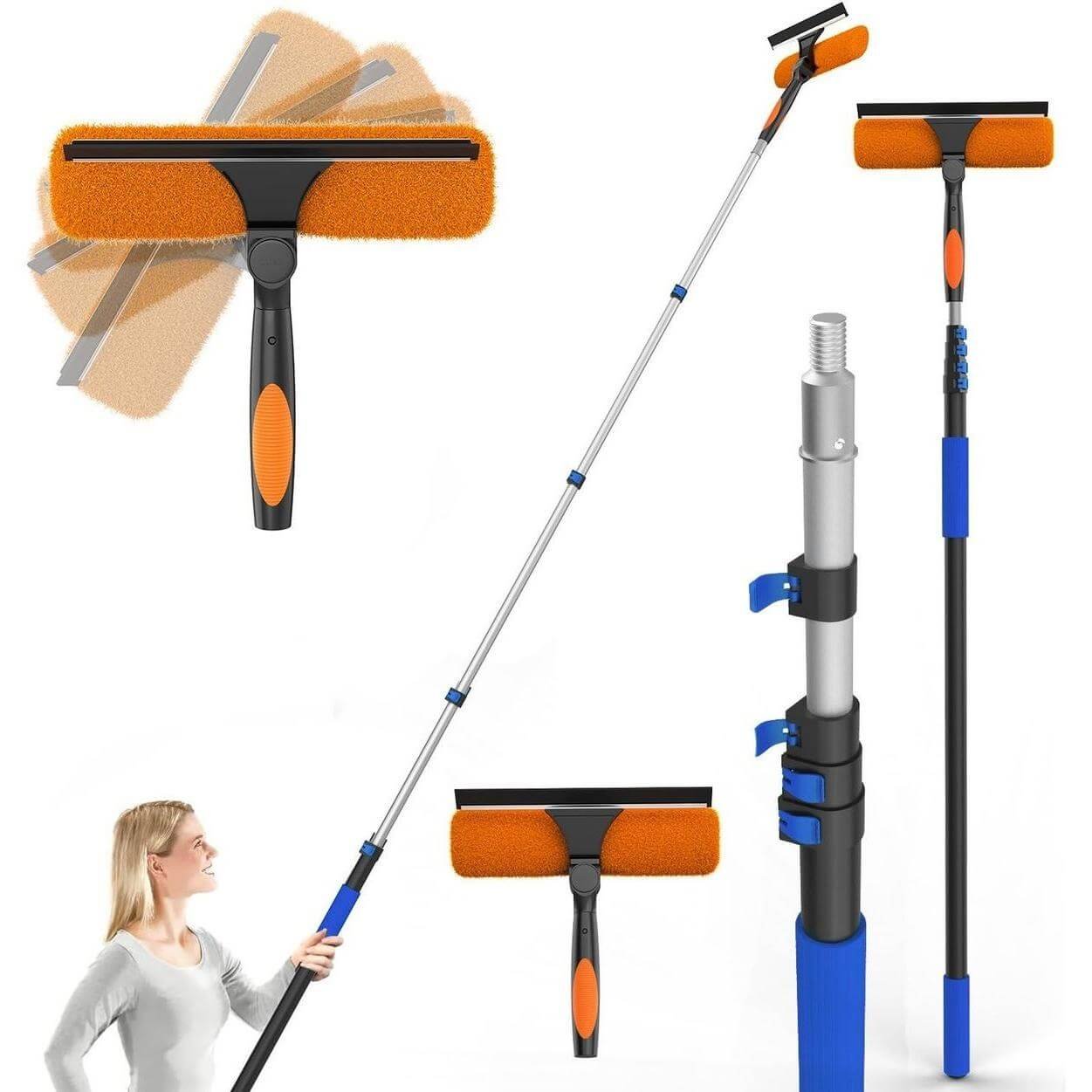 Custom Squeegee Telescopic Poles | 12–24 FT - Image 2