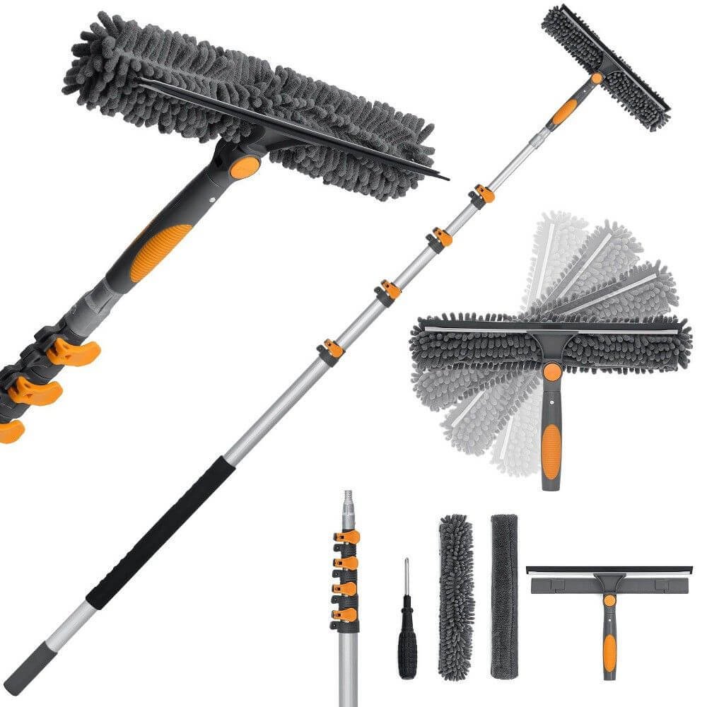 Custom Squeegee Telescopic Poles | 12–24 FT - Image 3
